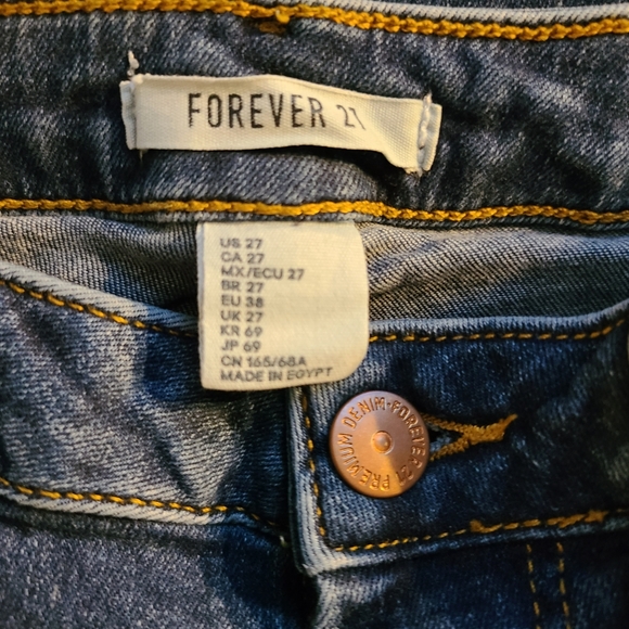 Forever 21 Blue Jeans Medium - Picture 13 of 16